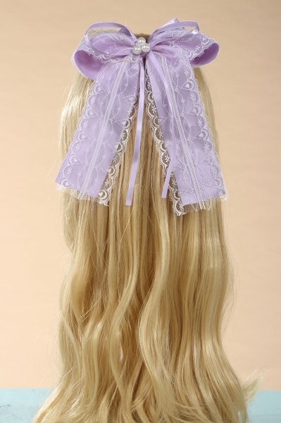 画像9: 子供アクセ　大きなリボンが印象的 カラフル　クリップ ヘアアクセサリー　 a0kami001 (9)