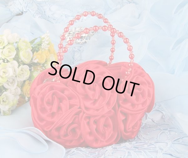 画像3: お花がいっぱいのバッグ　子供用バッグ　薔薇　かわいい　パーティー　ドレス　結婚式 (3)