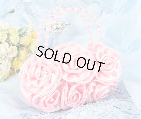 画像2: お花がいっぱいのバッグ　子供用バッグ　薔薇　かわいい　パーティー　ドレス　結婚式 (2)