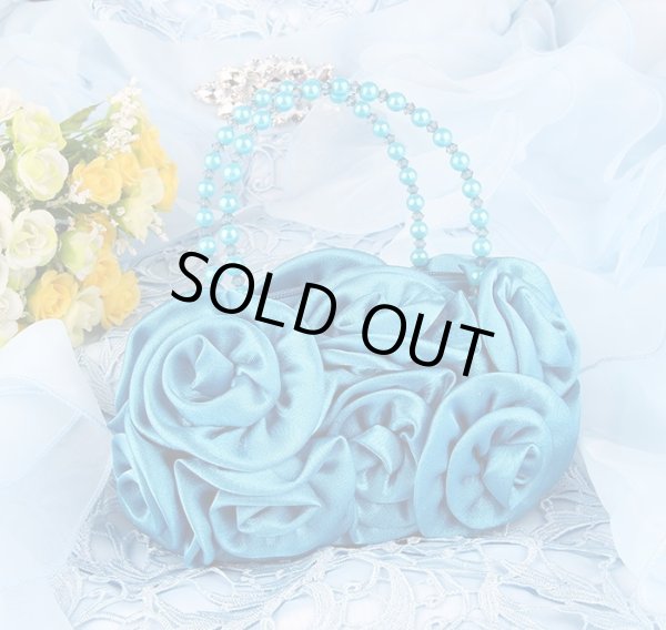 画像4: お花がいっぱいのバッグ　子供用バッグ　薔薇　かわいい　パーティー　ドレス　結婚式 (4)