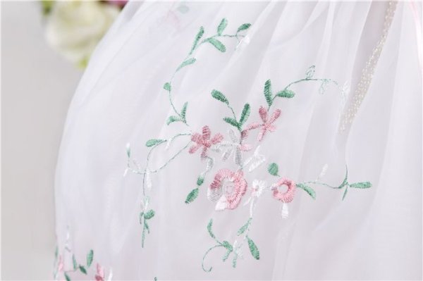 画像4: 刺繍のベビードレス (4)